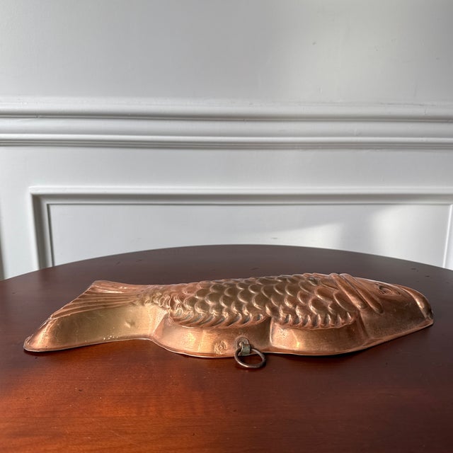 Italian Copper Fish Molds-- A Pair For Sale - Image 12 of 18