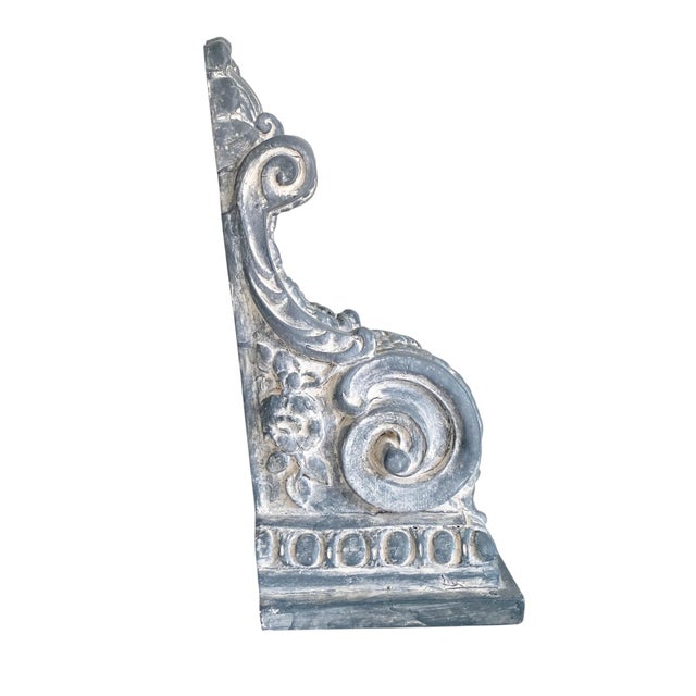 1990s Acanthus Leaf Extra Large Wall Hanging Corbel For Sale - Image 4 of 12