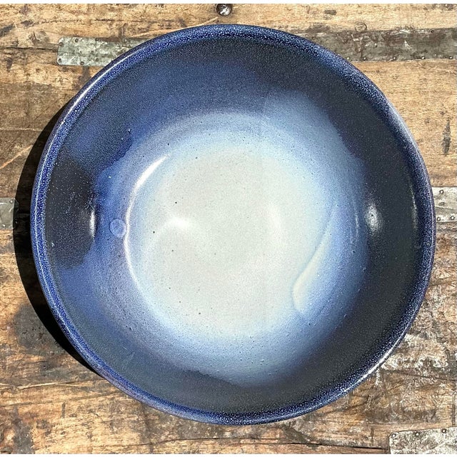 Vintage Original Studio Pottery Bowl For Sale - Image 9 of 12