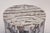 Bamboo and Marble Carrara Side Table Inlay by Reda Amalou Design For Sale - Image 4 of 8