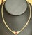 Modern Natural Oval Ruby & Diamond Pendant Necklace 14k Yellow Gold, 15 Inch Long For Sale - Image 3 of 8