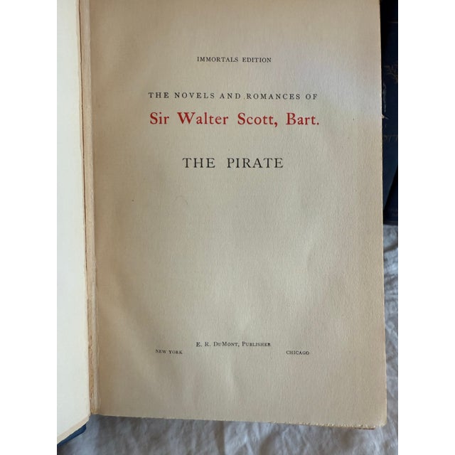Mid 20th Century Sir Walter Scott Immortals Edition Books, Complete Set of 25 Volumes For Sale - Image 9 of 10