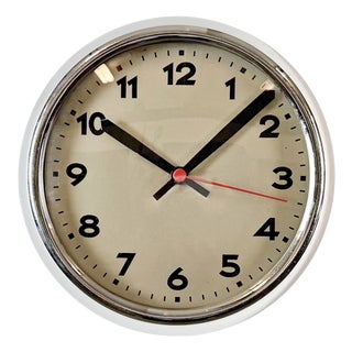 Vintage Wall Clock from Pragur, 1940s For Sale