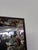 Glass Mirror with Brown Frame, 1950s For Sale - Image 4 of 6