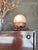 Brown Table Lamp in Leather and Frosted Glass from Nova Tecno, Italy, 1970s For Sale - Image 8 of 9