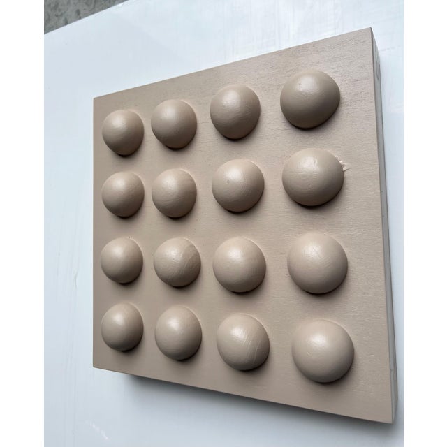 Mirtha Moreno Mirtha Moreno Acrylic Painting on Panel titled “White Chocolate III” 12 x 12 2024 For Sale - Image 4 of 12