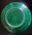 Antique English Green Majolica Bread Basket and Wall Plates- Set of 3 For Sale - Image 15 of 16