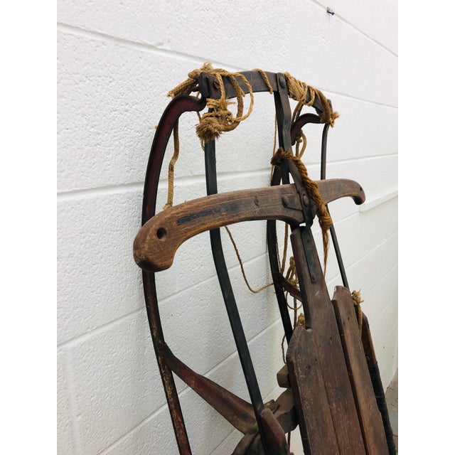 Early American Flexible Flyer Snow Sled Chairish