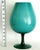 1960s Murano Glass Vase Extra-Large Turqouise For Sale - Image 5 of 8