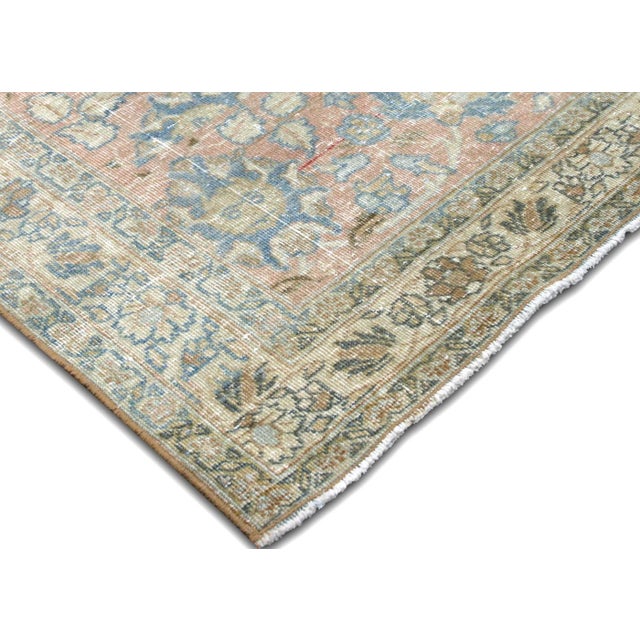 Transitional 1940s Persian Tabriz Rug For Sale - Image 3 of 6