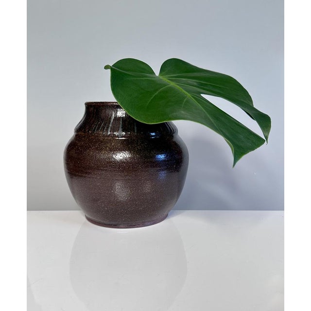 Sculptural Studio Ceramic Art Vase from Helma Klett, Germany, 1950s For Sale - Image 4 of 16