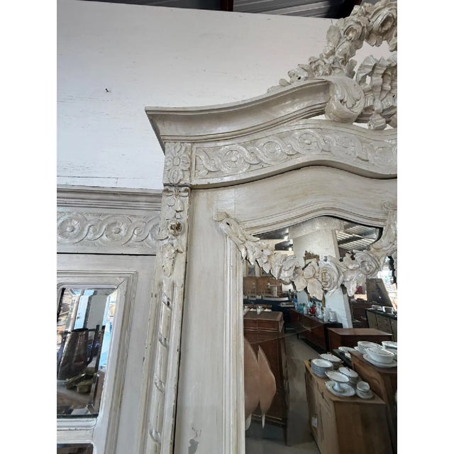 Large 18th Century French Louis XVI 3-Door Bookcases or Armoire For Sale - Image 14 of 16