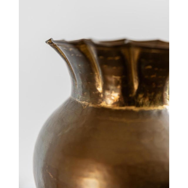 Vintage Brass Vase, 1960s For Sale - Image 4 of 10