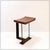 Vintage Stool in Wood and Metal in the style of Pierre Chareaus For Sale - Image 15 of 15