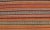 Very Long Kilim Vintage Runner With Vertical Stripe and Geometric Pattern For Sale - Image 4 of 7