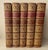 Antique 19th Century Fine Leather Book Bindings - Diary of Samuel Pepys - 5 Volumes For Sale - Image 4 of 13