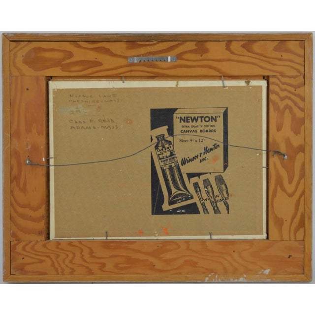 Charles Reid 1937-2019 New England Landscape Painting Signed For Sale In New York - Image 6 of 7