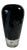 Black Carl Erickson Biomorphic Art Glass Bowl and Floral Black Sommerso Art Glass Vase Set of 2 For Sale - Image 8 of 14