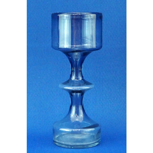 Vintage Finnish Blown Glass Vase by Nuutajarvi Notsjo, 1969 For Sale - Image 14 of 14