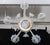 Vintage Opalescent Murano Style Glass Chandelier For Sale - Image 13 of 14