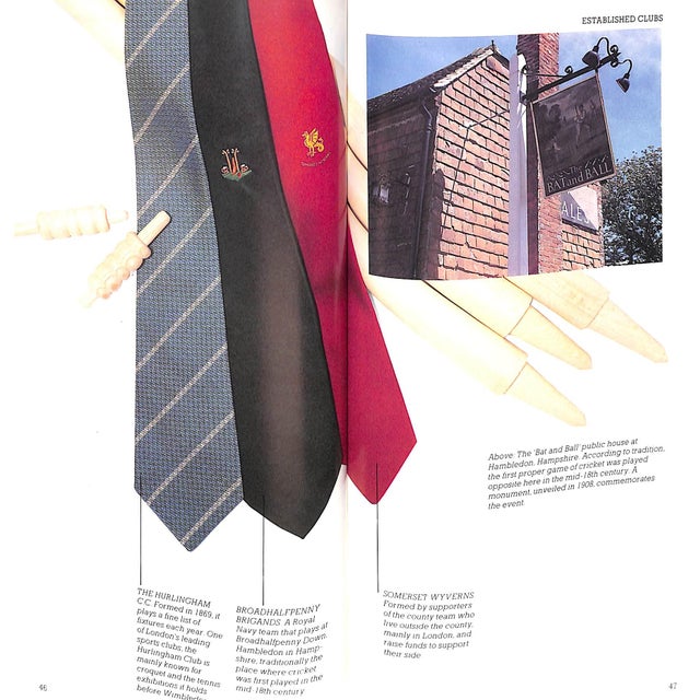 Paper "Cricket Ties an International Guide for Cricket Lovers" 1984 Lewis, Vic For Sale - Image 7 of 12