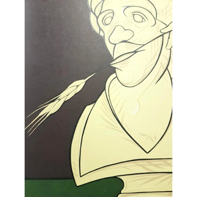 Valerio Adami - Original Lithograph 1976 For Sale - Image 4 of 8