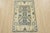 Tribal Oushak Rug 2’1” X 3’2” Blue Wool Tribal Hand-Knotted Oriental Carpet For Sale - Image 3 of 8