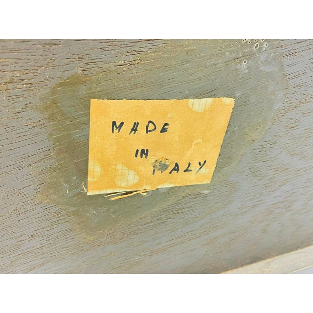 Italian Vintage Walnut Bombe Chest With Sculpted Legs For Sale - Image 18 of 18