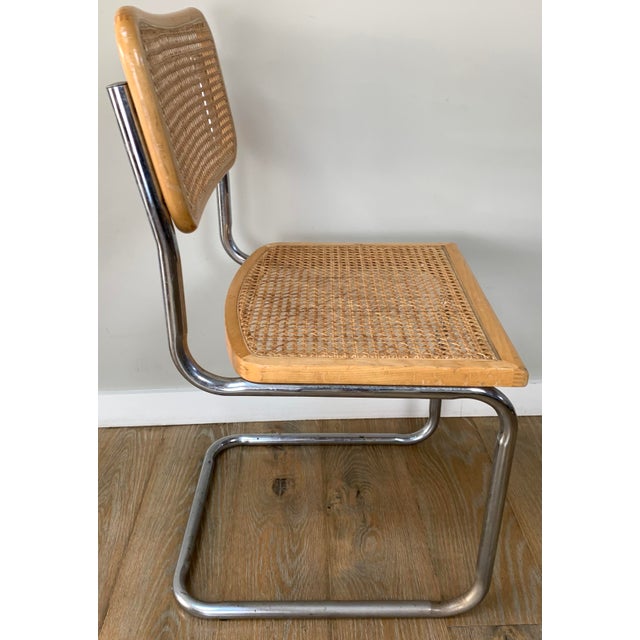 1970s Attributed to Marcel Breuer Cesca Cantilever Chair For Sale In Los Angeles - Image 6 of 8