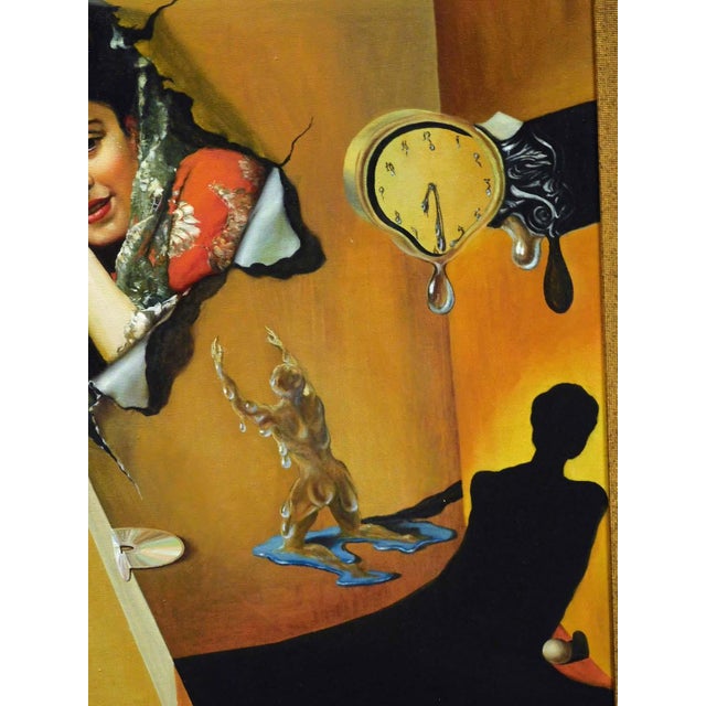 Textile Fazly (Fazoil Ataullakhanov) "Surreal Agony in Lassical Exstacy" Original Oil For Sale - Image 7 of 11