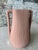 Textured Terracotta Pink Double Handle Bud Vase For Sale - Image 4 of 6