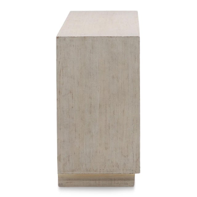 Contemporary Miro Washed Pine Sideboard For Sale - Image 3 of 6