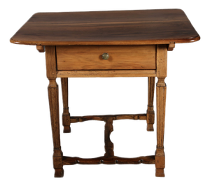 Small Louis XVI Style Writing Desk or Side Table in Walnut, 1780s