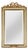 Vintage French Baroque Rococo Style Gold Leaf Decorated Mirror, 1950s For Sale