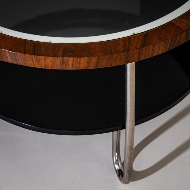 Wood Modernist Coffee Table, probably France, circa 1930 For Sale - Image 7 of 9