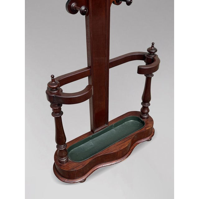 Victorian Mahogany Hall Stand, 1870s For Sale - Image 11 of 12