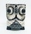Hand-Painted Monochrome Wooden Owl For Sale - Image 12 of 12