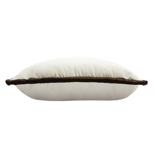 Brown Happy Cushion Covers from Lo Decor, Set of 2 For Sale - Image 8 of 9