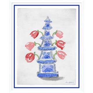 "Tulipierre" By Dana Gibson, Framed Art Print For Sale