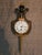 A rare antique empire french bronze wall clock in all original condition ( guaranteed 150 years old or older bronze gilded...