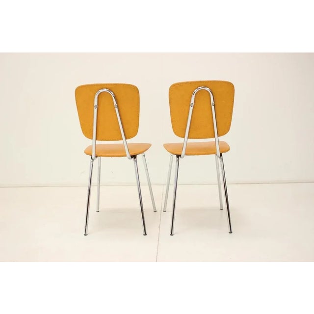 Dining Chairs, Czechoslovakia, 1970s, Set of 4 For Sale - Image 6 of 12