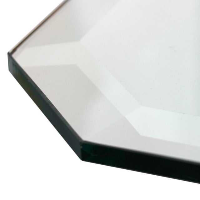 French Neoclassical Style Brass and Glass Coffee Table For Sale - Image 10 of 10