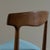 1960s Vintage Danish Chairs in Teak and Fabric, 1960s, Set of 4 For Sale - Image 5 of 11
