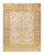 Vintage Moroccan Hand Knotted Wool Area Rug, Sand - 8'0" X 10'1" For Sale - Image 9 of 9