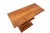 Brown Art Deco Console Table, Poland, 1950s For Sale - Image 8 of 11