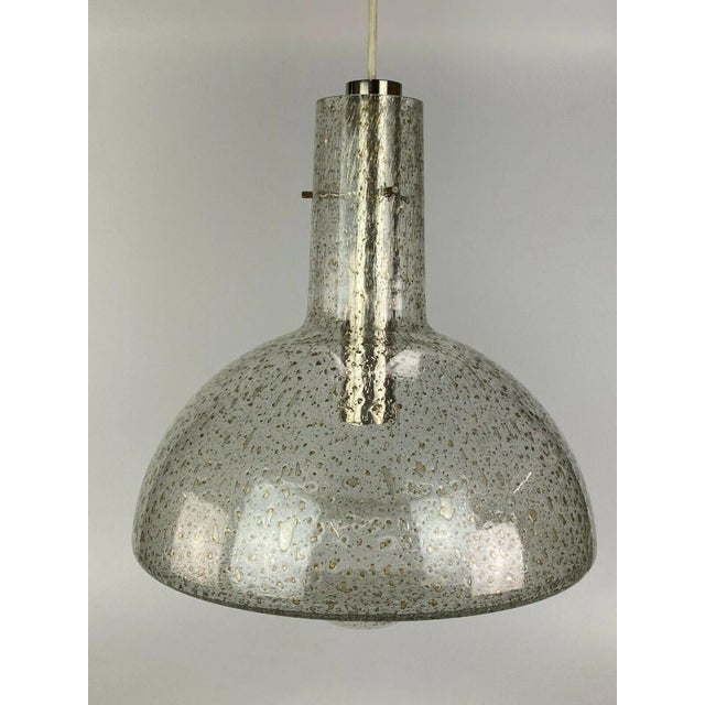Glass Hanging Lamp from Temde, 1960s For Sale - Image 4 of 11