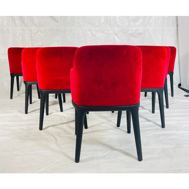 Wood Set of 10 Poliform Dining Chairs by Emmanuel Gallina, Italy, 2009 For Sale - Image 7 of 18