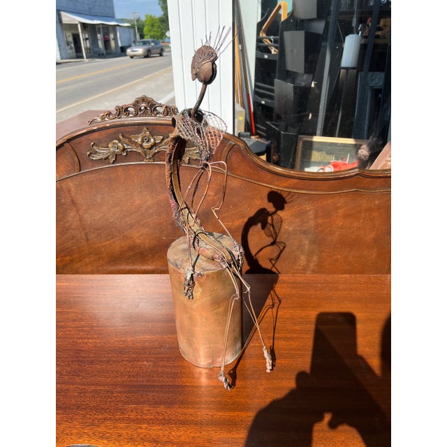 Brutalist 1960s Brutalist Copper Sculpture For Sale - Image 3 of 5
