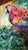Monet Oil Painting Parrot Impasto For Sale - Image 4 of 17