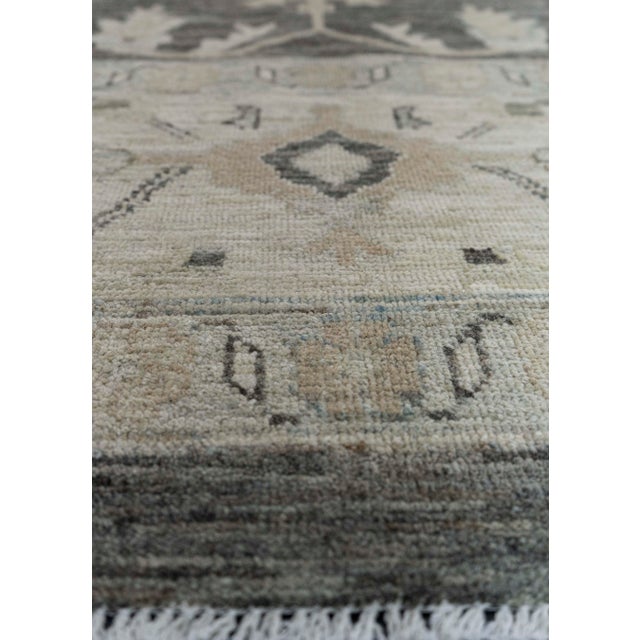 Contemporary Oushak Rug 12'1" x 14'5" For Sale - Image 3 of 8